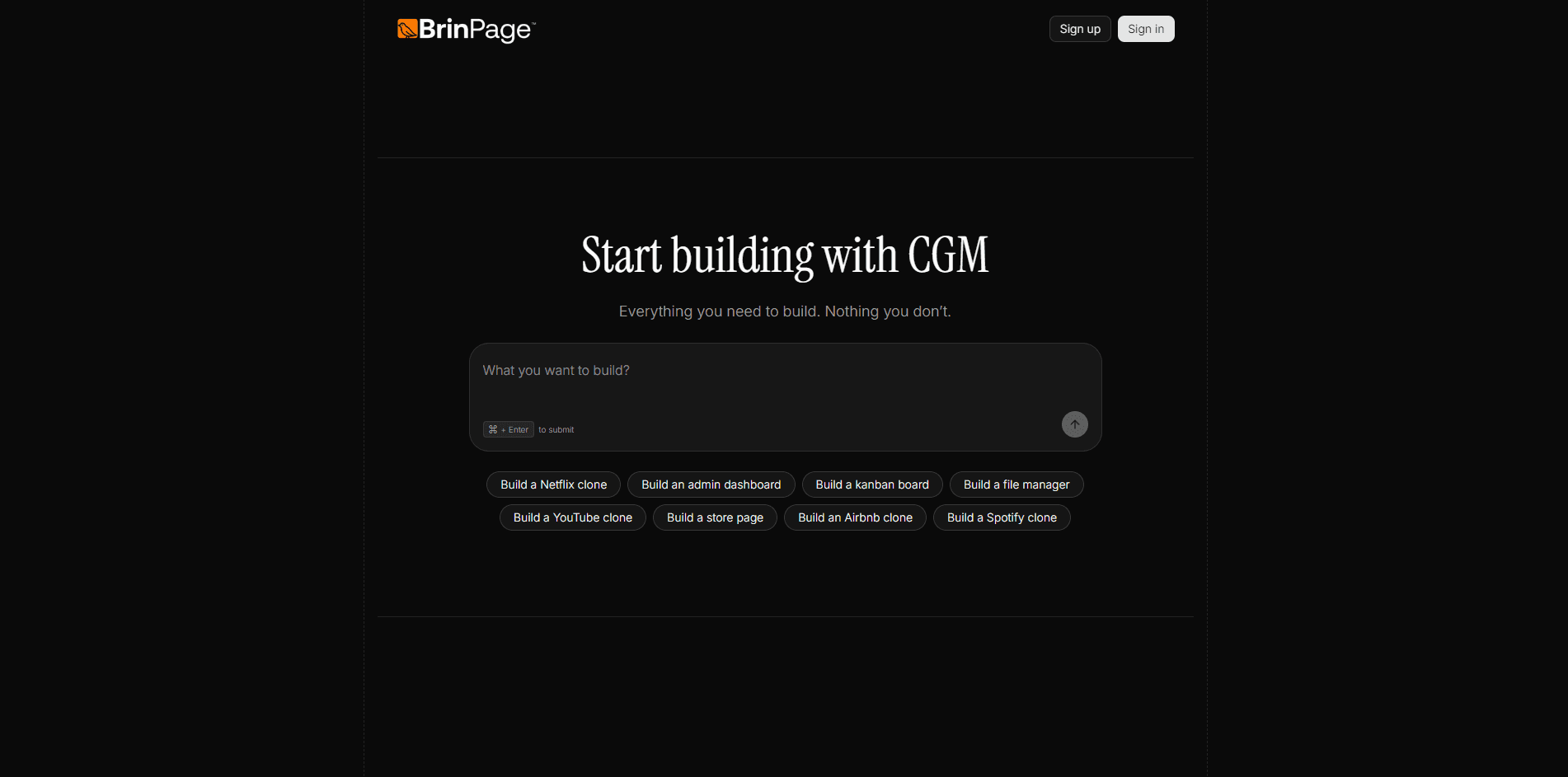 BrinPage Board preview